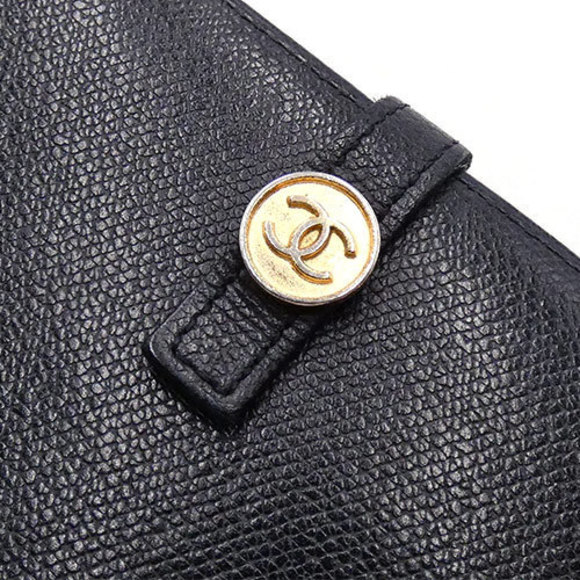 CHANEL Wallet CC Coco Button BifLong Wallet Black - Picture 5 of 16